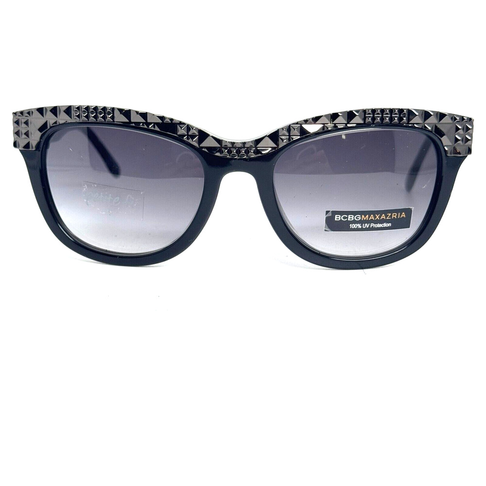 Bcbgmaxazria indulge Black Cateye Sunglass Eyeglass Frames‎ 52-19-130 H16623